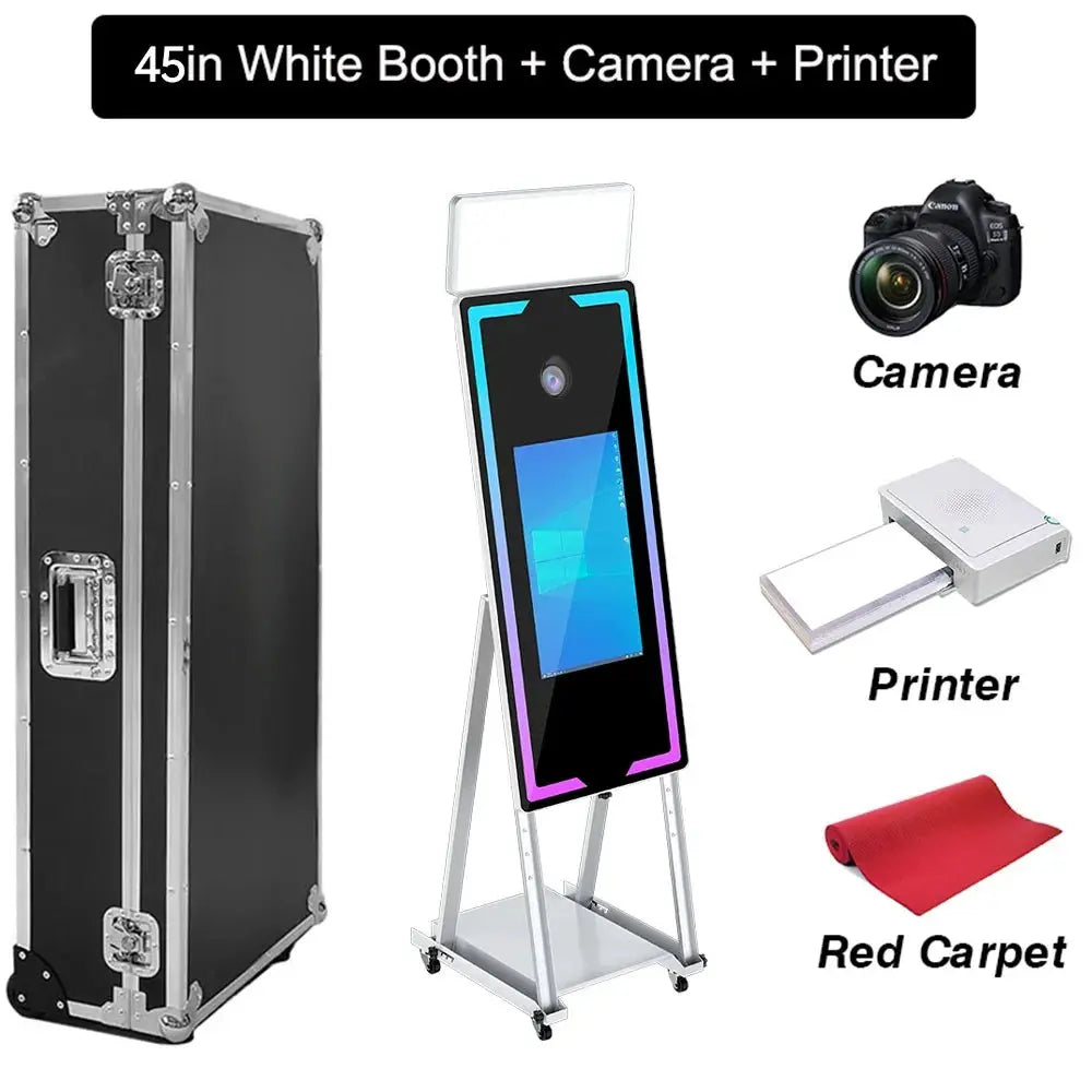 Touch Screen Mirror Photobooth Portable