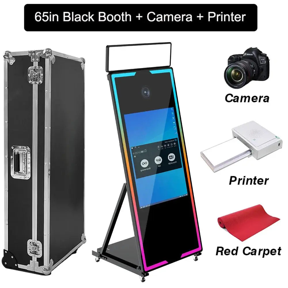 Touch Screen Mirror Photobooth Portable