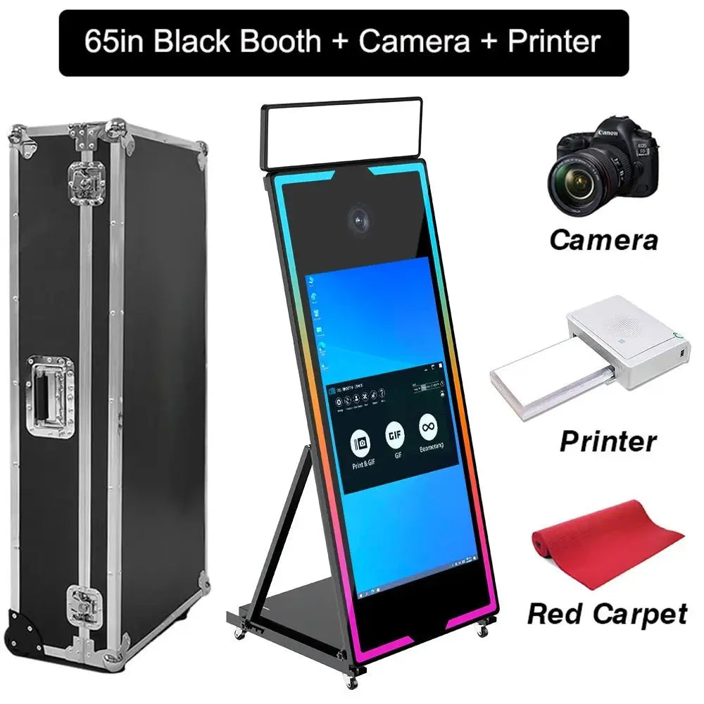 Touch Screen Mirror Photobooth Portable